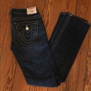 New true religion billy size 27 jeans dark wash